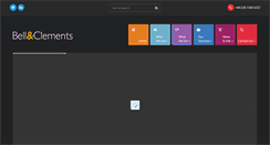Desktop Screenshot of bellandclements.com